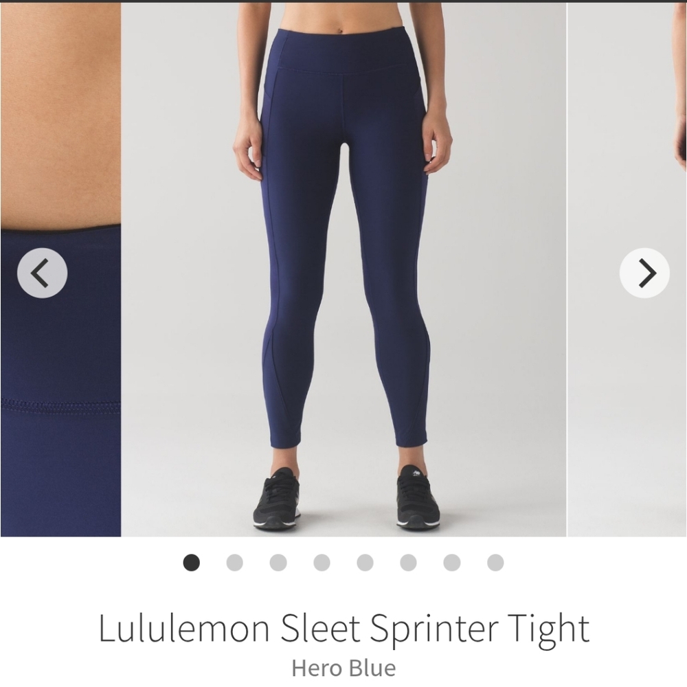 lululemon athletica Women's Leggings - Deep Blue
